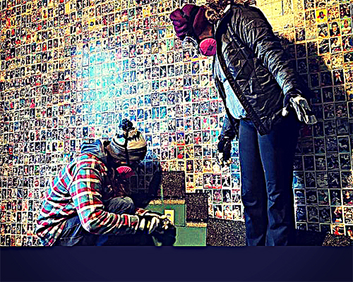 Image of a card wall