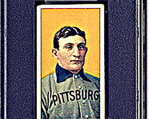 Image of a Honus Wagner card