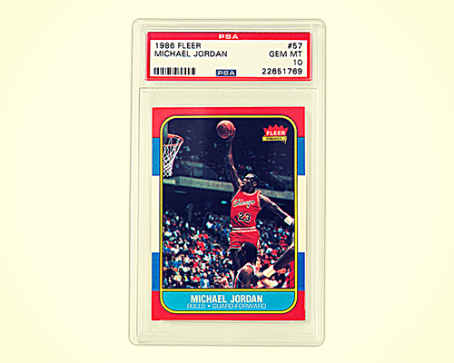 Image of a Jordan PSA 10 Rook