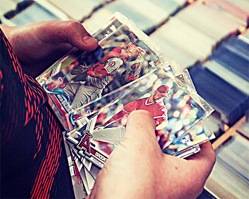 Image of baseball cards
