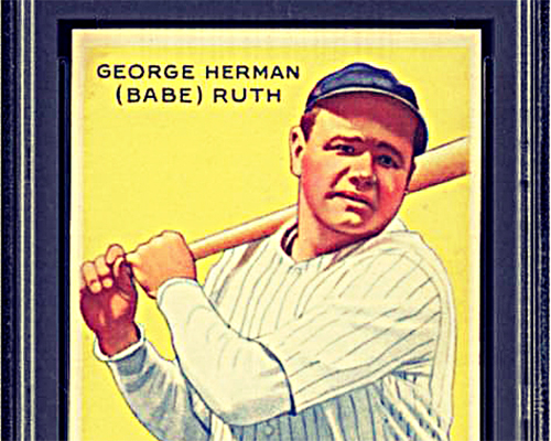 Image of a Babe Ruth Card