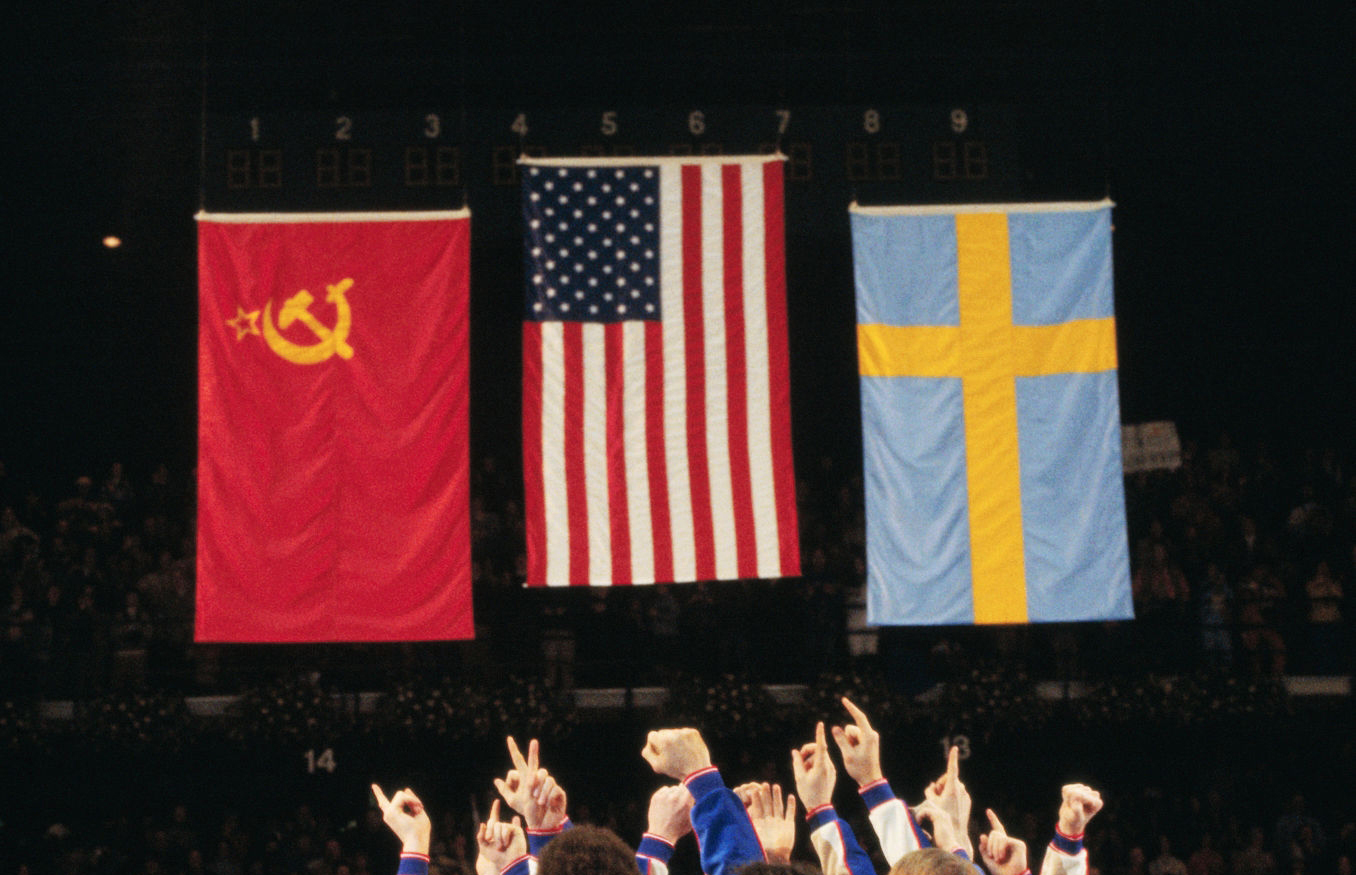 1980 Mike Eruzione Team USA Hockey Gold Medal Winning Game Worn Jersey