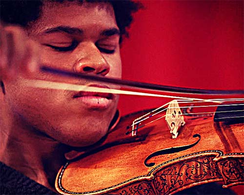 Image of a famous violin