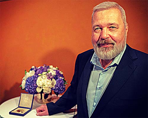 Image of a Russian journalist