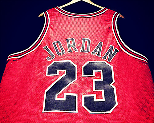 Image of Jordan's 1998 Game 1 Finals jersey