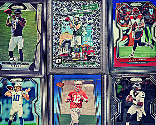 Image of top rookie cards