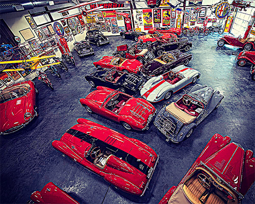 Image of a collection of cars