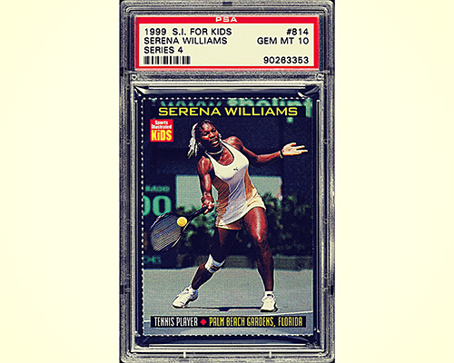 Image of Serena Williams SI for Kids card