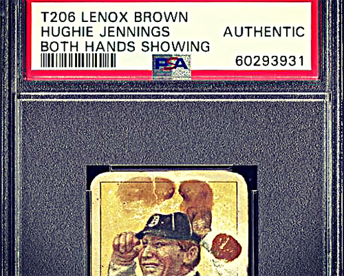 Image of a Lenox Brown T206 card