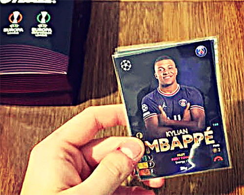 Image of Topps Total Football cards