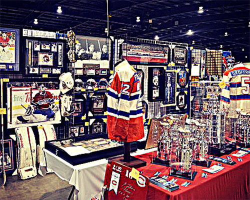 Image of hockey memorabilia