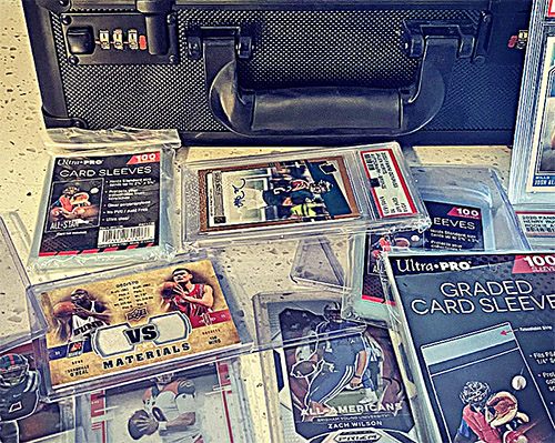 Image of protective card equipment