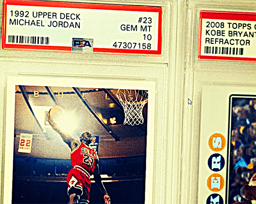 Image of a 1992 Jordan card