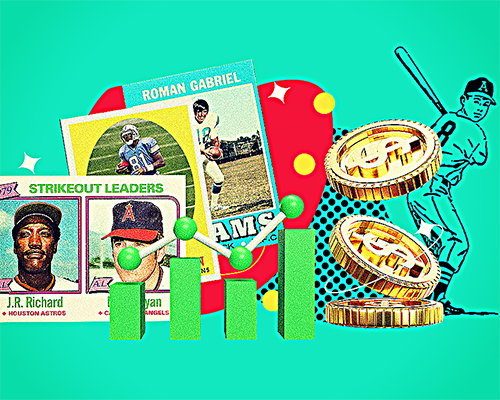 Image of a sports card collage