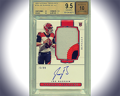 Image of a Joe Burrow RPA