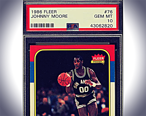 Image of a Johnny Moore card