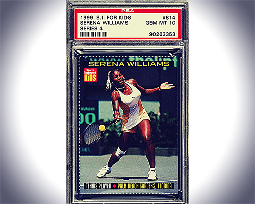 Image of a Serena Williams Card