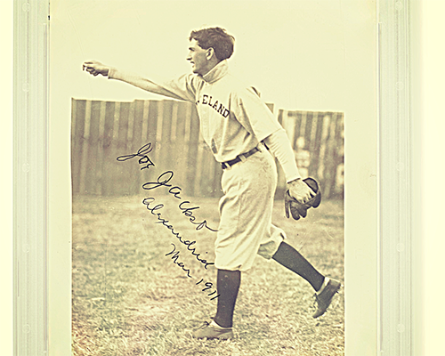 Image of a Joe Jackson autographed photo