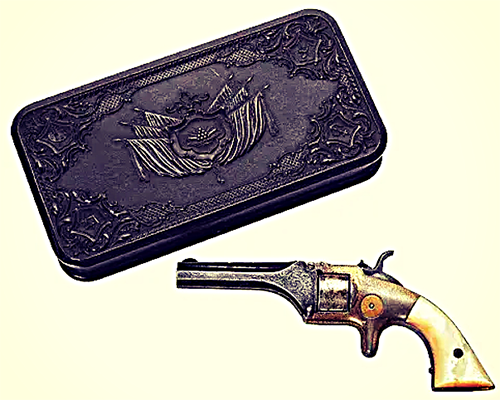 Image of a vintage gun