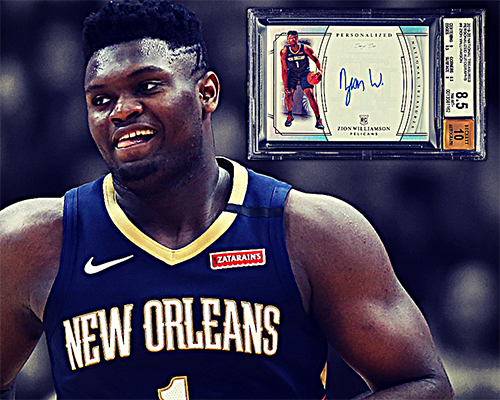 Image of Zion and his 1/1 Logoman